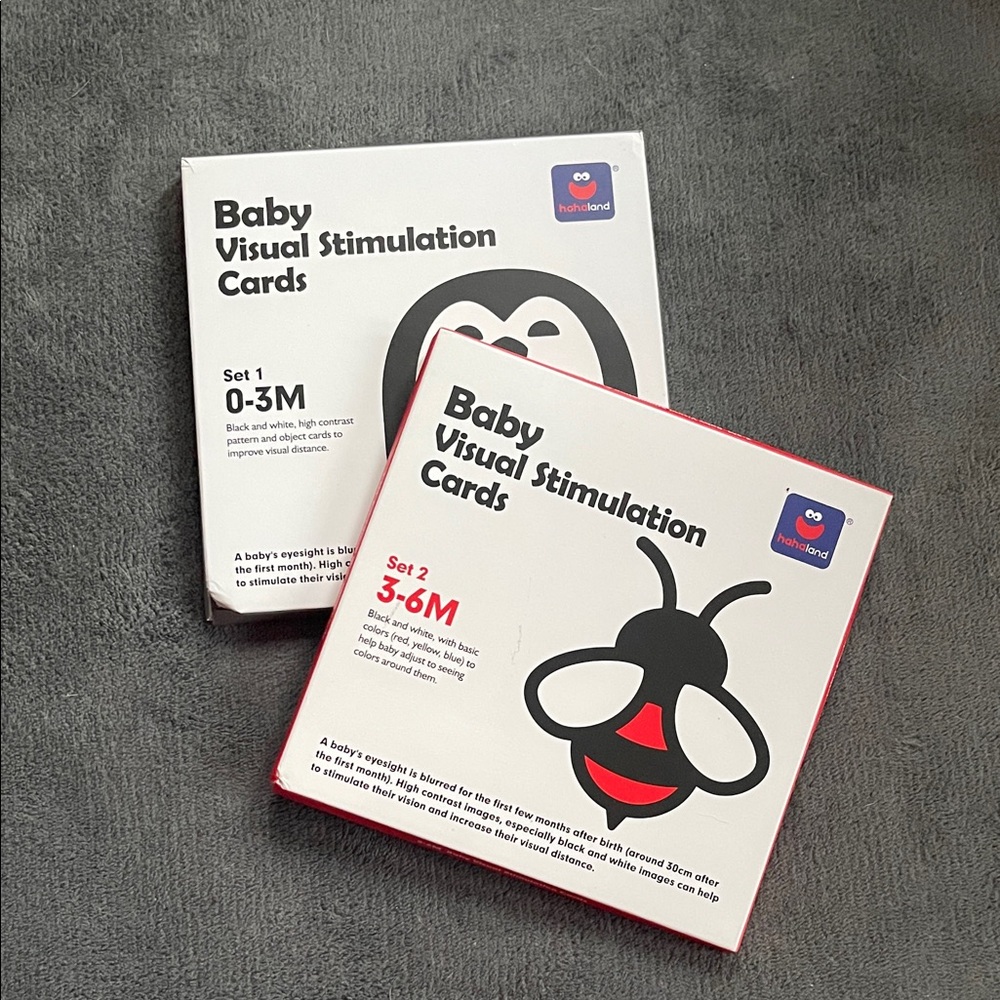 Baby Visual Stimulation Cards Set
